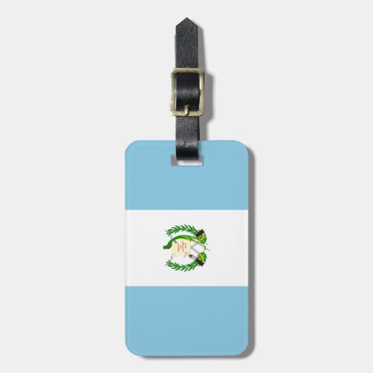 Vlag van Guatemala Easy ID Personal Bagagelabel (Voorkant verticaal)