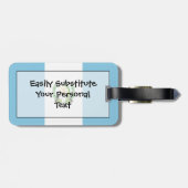 Vlag van Guatemala Easy ID Personal Bagagelabel (Achterkant horizontaal)