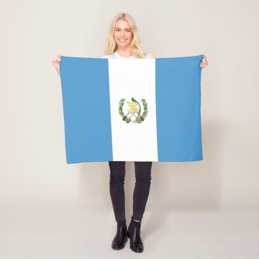 Vlag van Guatemala Fleece Deken (In situ)