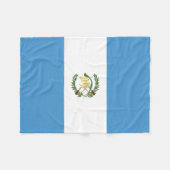 Vlag van Guatemala Fleece Deken (Voorkant (Horizontaal))