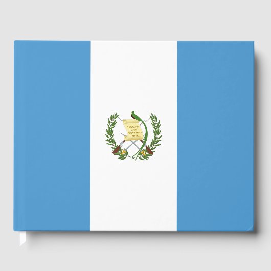 Vlag van Guatemala Gastenboek (Voorkant)
