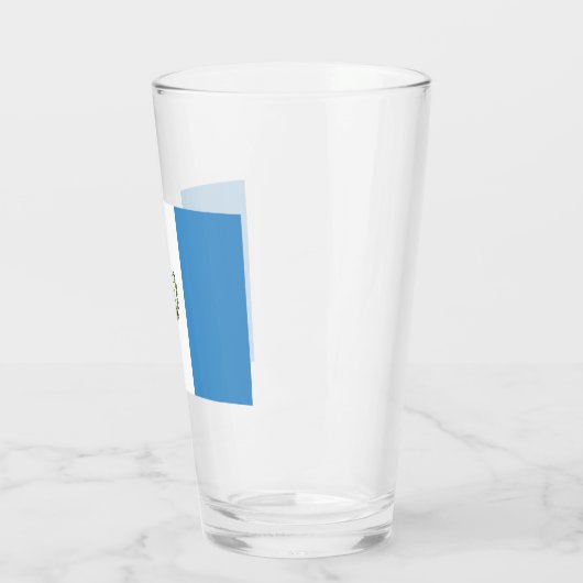 Vlag van Guatemala Glas (Links)