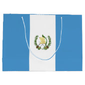 Vlag van Guatemala Groot Cadeauzakje (Achterkant)