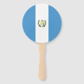 Vlag van Guatemala Handwaaier (Achterkant)