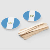 Vlag van Guatemala Handwaaier (Niet-gemonteerd)