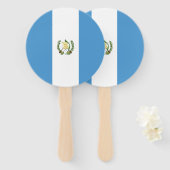 Vlag van Guatemala Handwaaier (Voorkant en achterkant)