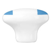 Vlag van Guatemala Keramische Knop (Zijkant)