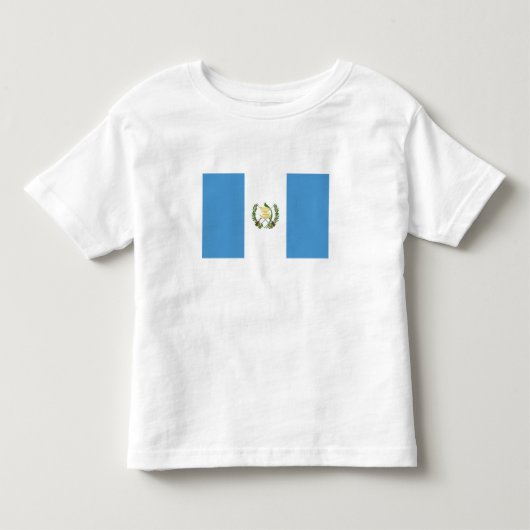 Vlag van Guatemala Kinder Shirts (Voorkant)