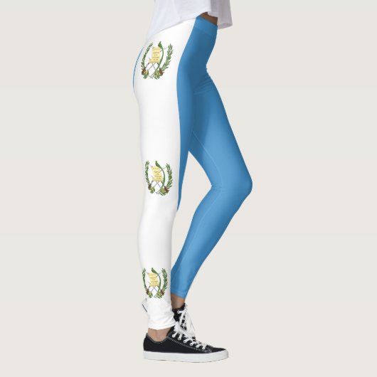 Vlag van Guatemala Leggings (Rechts)
