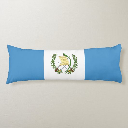 Vlag van Guatemala Lichaamskussen (Voorkant)