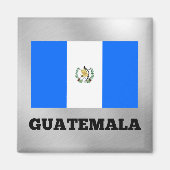 Vlag van Guatemala Magneet (Voorkant)