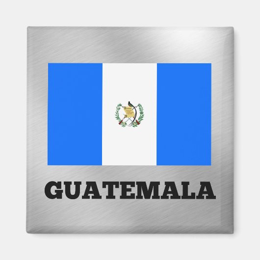 Vlag van Guatemala Magneet (Voorkant)