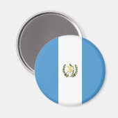 Vlag van Guatemala Magneet (Voorkant / Achterkant)