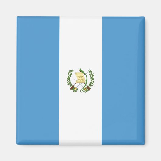 Vlag van Guatemala Magneet (Voorkant)