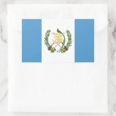 Vlag van Guatemala - Midden-Amerika Rechthoekige Sticker (Tas)