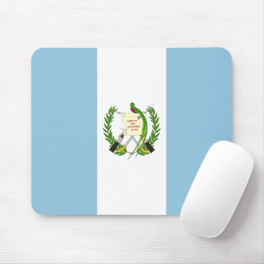 Vlag van Guatemala Muismat (Met muis)