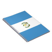 Vlag van Guatemala Notitieboek (Rechterzijde)
