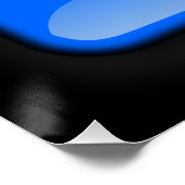 Vlag van Guatemala Perfect Poster (Hoek)