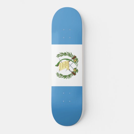 Vlag van Guatemala Persoonlijk Skateboard (Voorkant)
