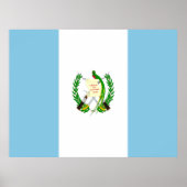 Vlag van Guatemala Poster (Voorkant)