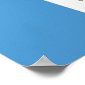 Vlag van Guatemala Poster (Hoek)