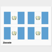 Vlag van Guatemala Rechthoekige Sticker (Vel)