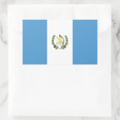 Vlag van Guatemala Rechthoekige Sticker (Tas)