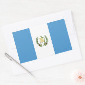 Vlag van Guatemala Rechthoekige Sticker (Envelop)