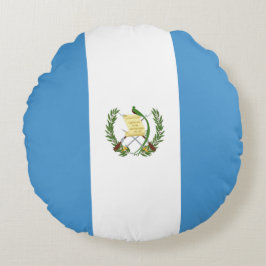 Vlag van Guatemala Rond Kussen