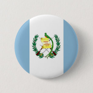 Vlag van Guatemala Ronde Button 5,7 Cm