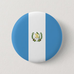 Vlag van Guatemala Ronde Button 5,7 Cm