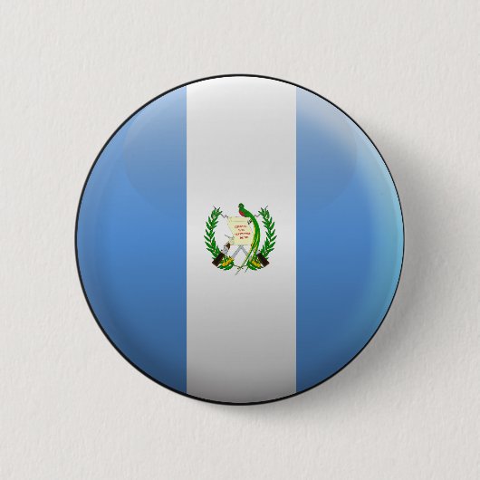 Vlag van Guatemala Ronde Button 5,7 Cm (Voorkant)