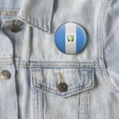 Vlag van Guatemala Ronde Button 5,7 Cm (In situ)