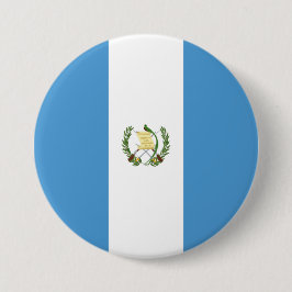 Vlag van Guatemala Ronde Button 7,6 Cm