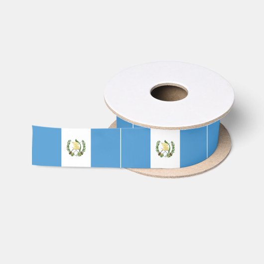 Vlag van Guatemala Satijnen Lint (Spoel)