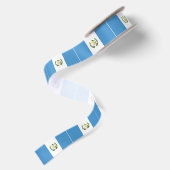 Vlag van Guatemala Satijnen Lint (Achterkant)
