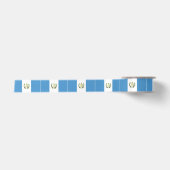 Vlag van Guatemala Satijnen Lint (Voorkant)