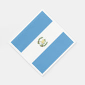 Vlag van Guatemala Servet (Hoek)