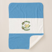 Vlag van Guatemala Sherpa Deken (Voorkant)
