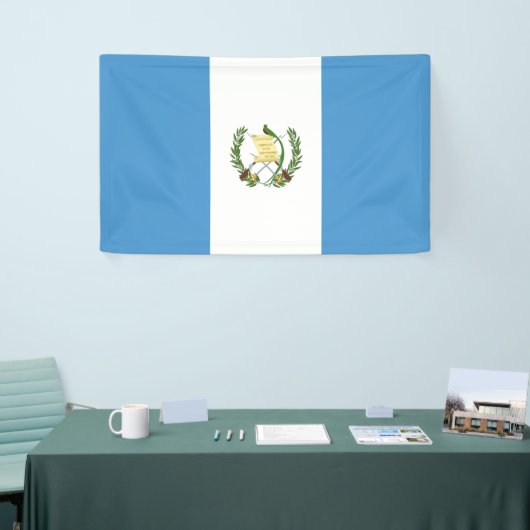 Vlag van Guatemala Spandoek (Beurs)