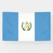 Vlag van Guatemala Spandoek (Horizontaal)