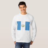 Vlag van Guatemala T-shirt (Voorkant volledig)