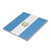 Vlag van Guatemala Tegeltje (Zijkant)