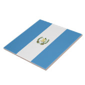 Vlag van Guatemala Tegeltje (Zijkant)