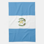 Vlag van Guatemala Theedoek (Verticaal)