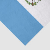 Vlag van Guatemala Tissuepapier (Detail)