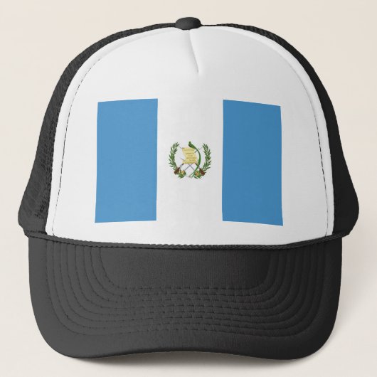 Vlag_van_Guatemala Trucker Pet (Voorkant)
