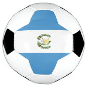 Vlag van Guatemala Voetbal (Gedraaid)