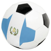 Vlag van Guatemala Voetbal (Drie kwart)