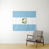 Vlag van Guatemala Wandkleed (In Situ (horizontaal))